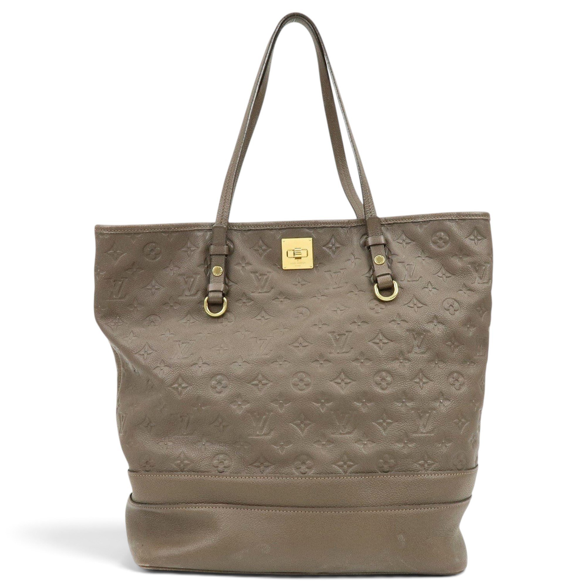 Leather tote
