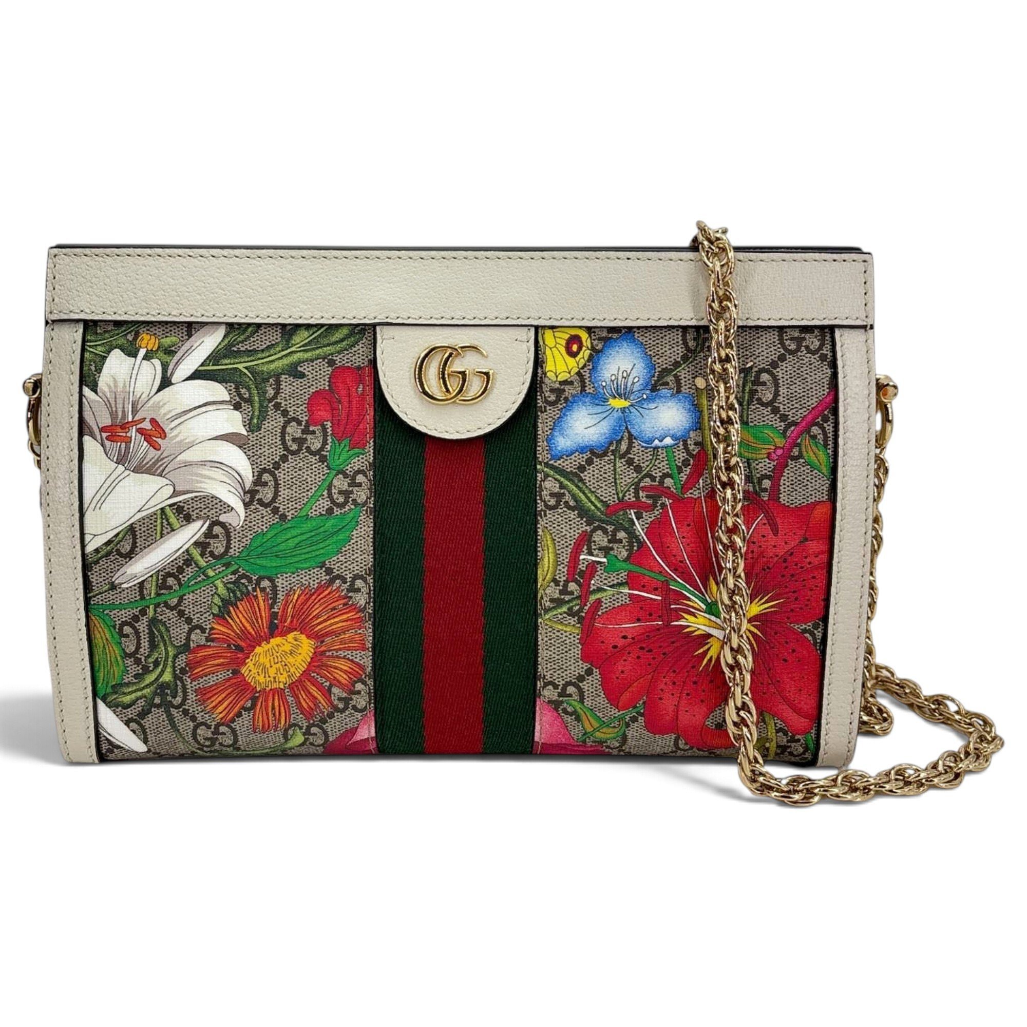 Ophidia Chain cloth handbag