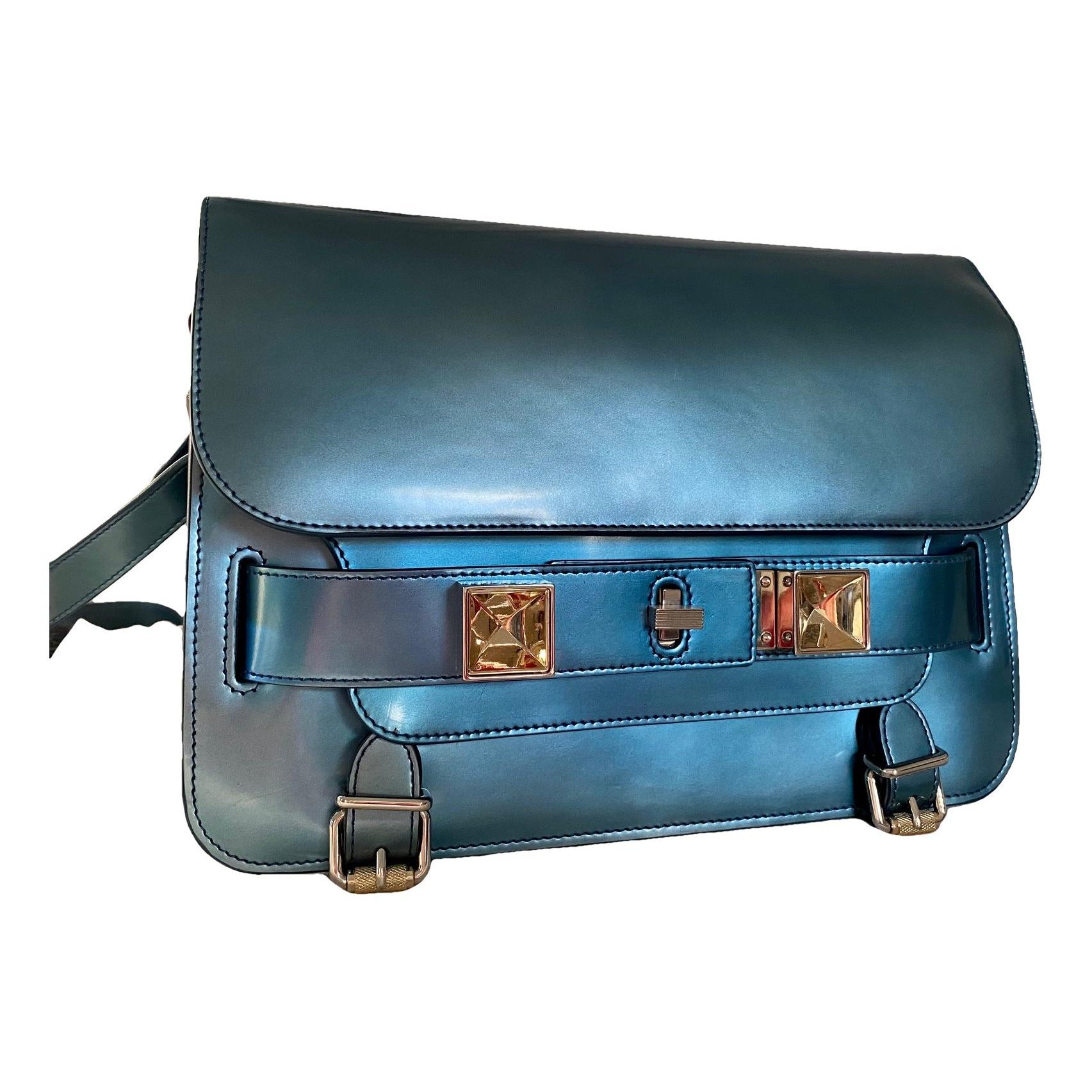 PS11 patent leather crossbody bag