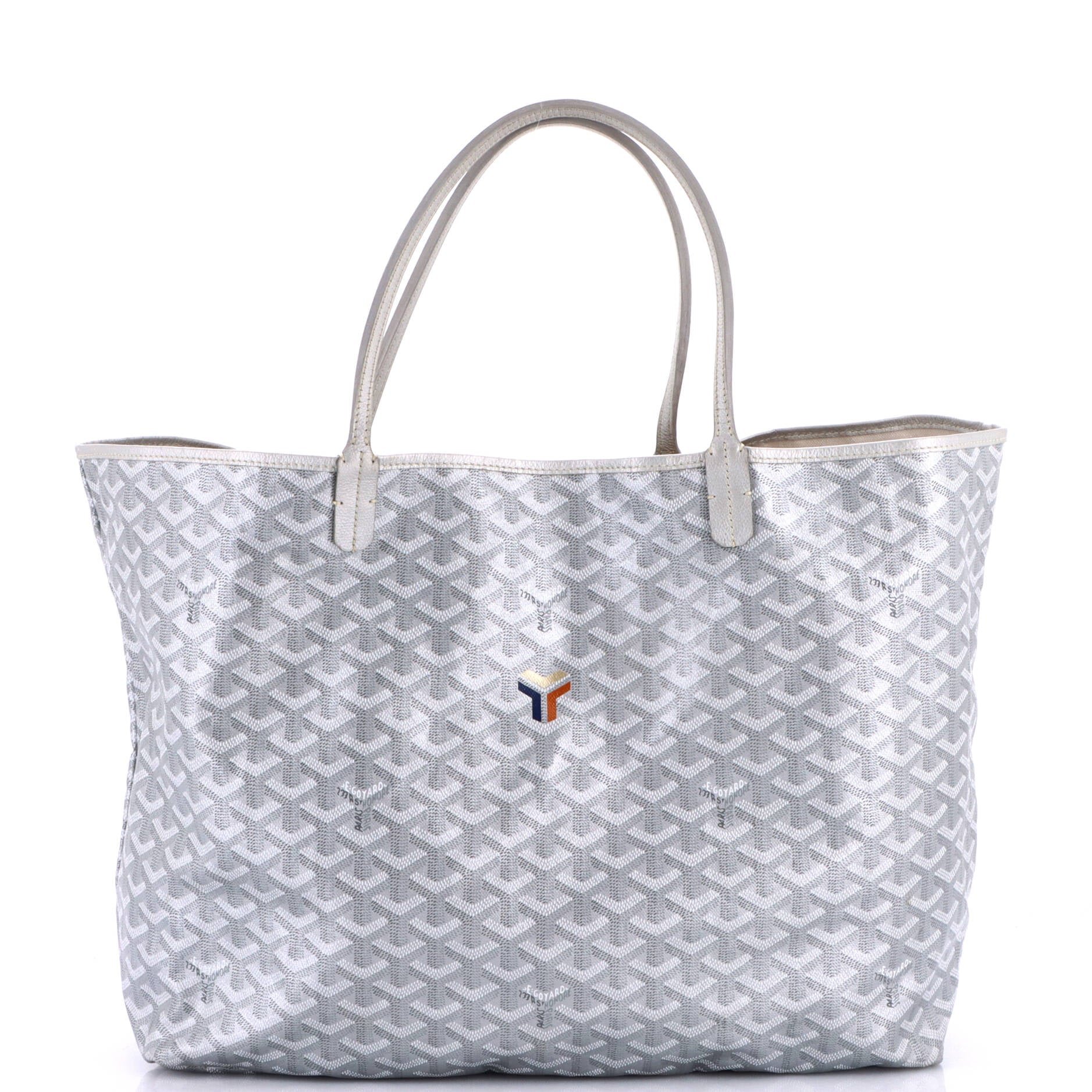 Saint Louis Tote Precious Metals Coated Canvas GM