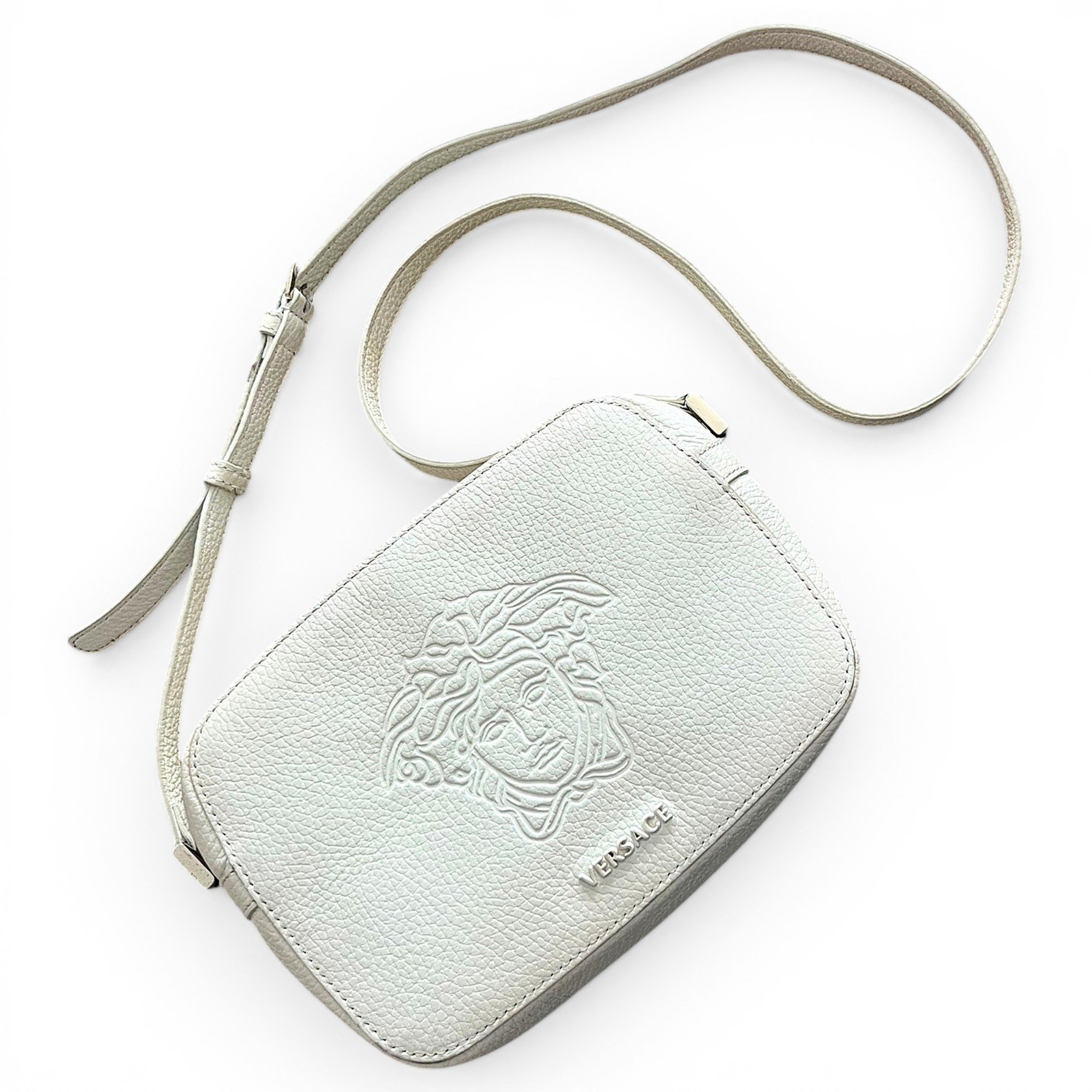Versace Leather crossbody bag