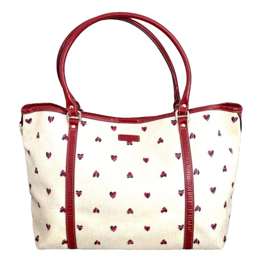 Joy patent leather tote