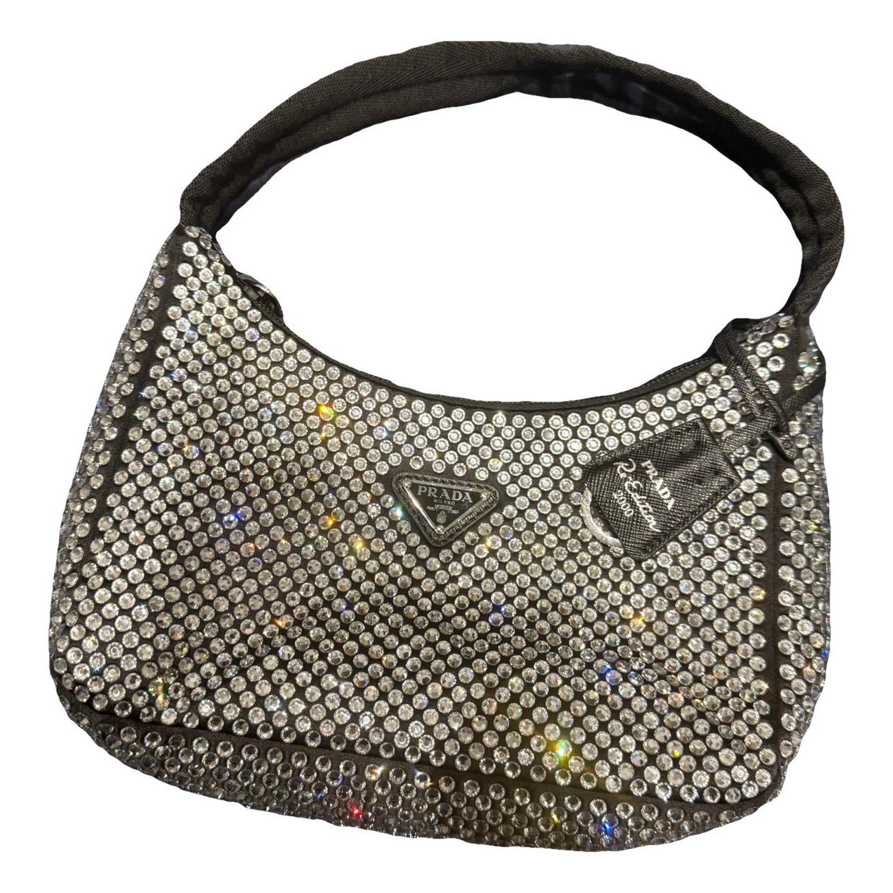 Re-Edition 2000 silk handbag