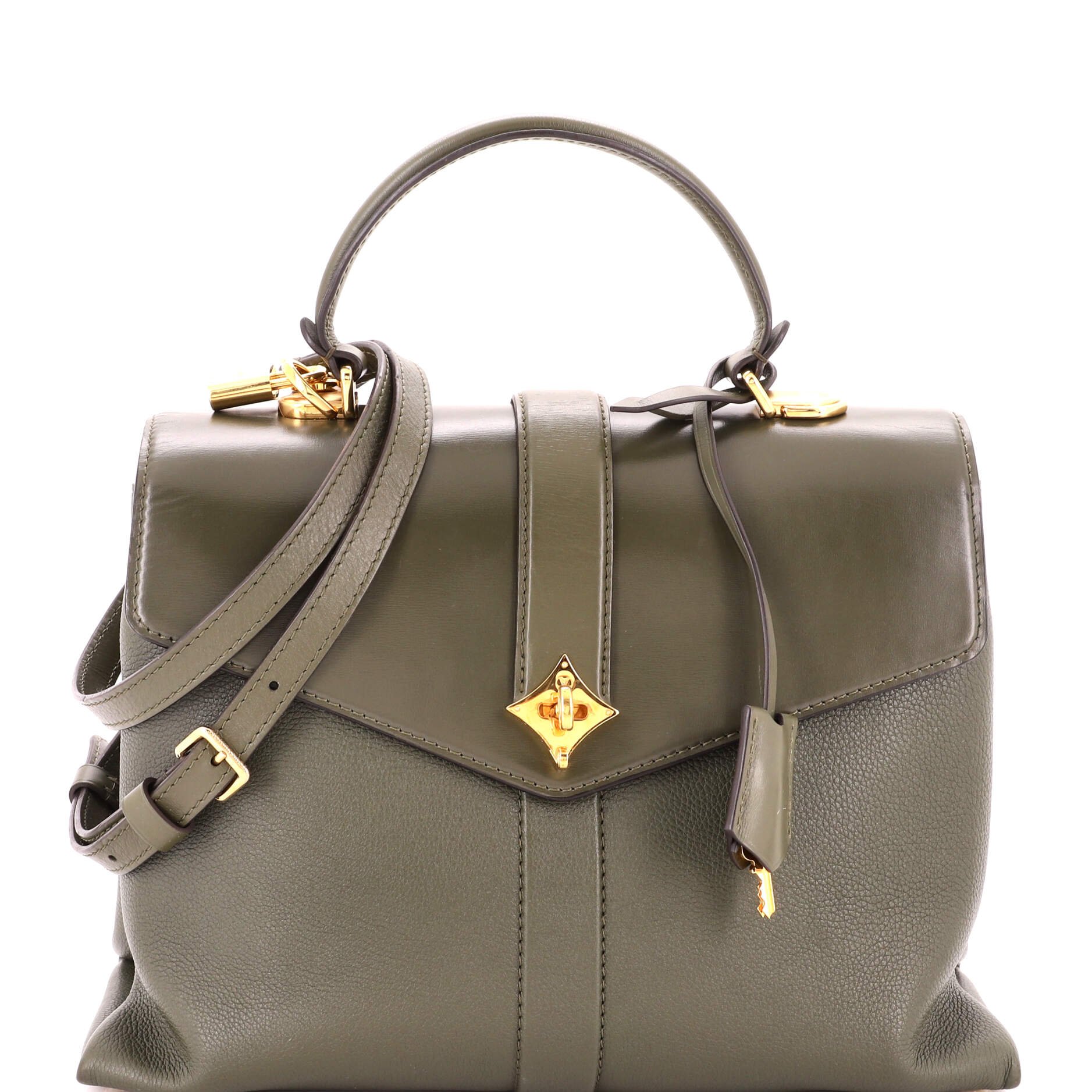 Rose des Vents Bag Leather MM