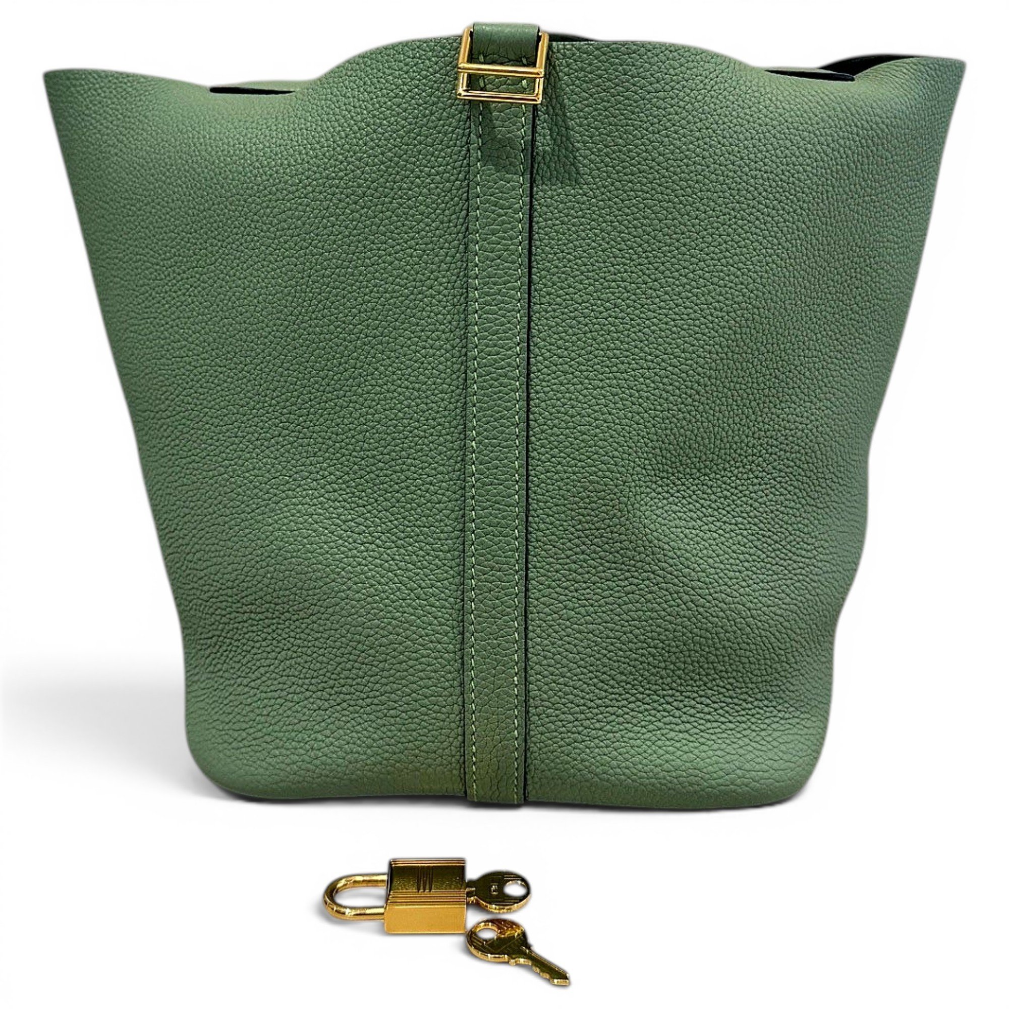 Picotin leather handbag