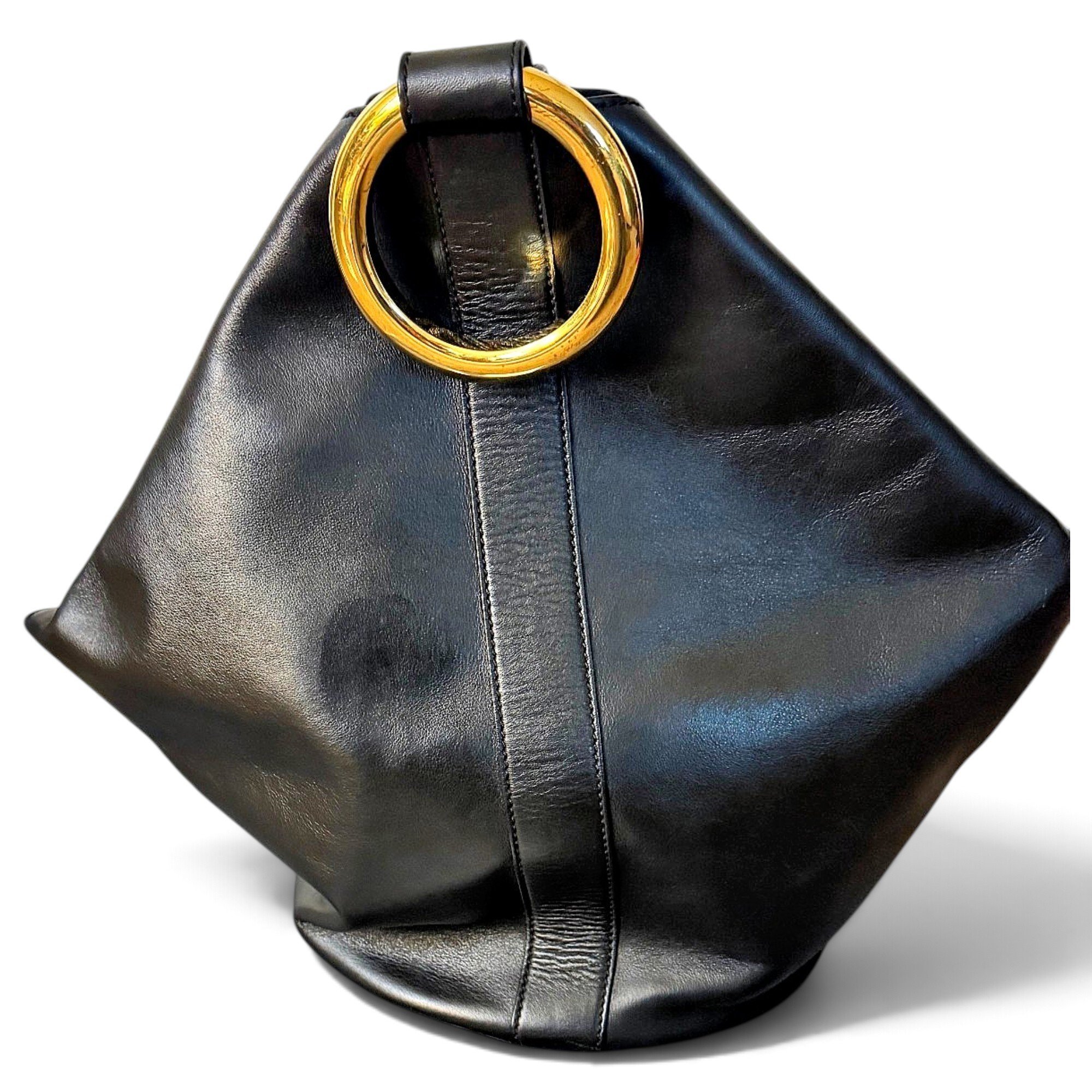 Leather handbag