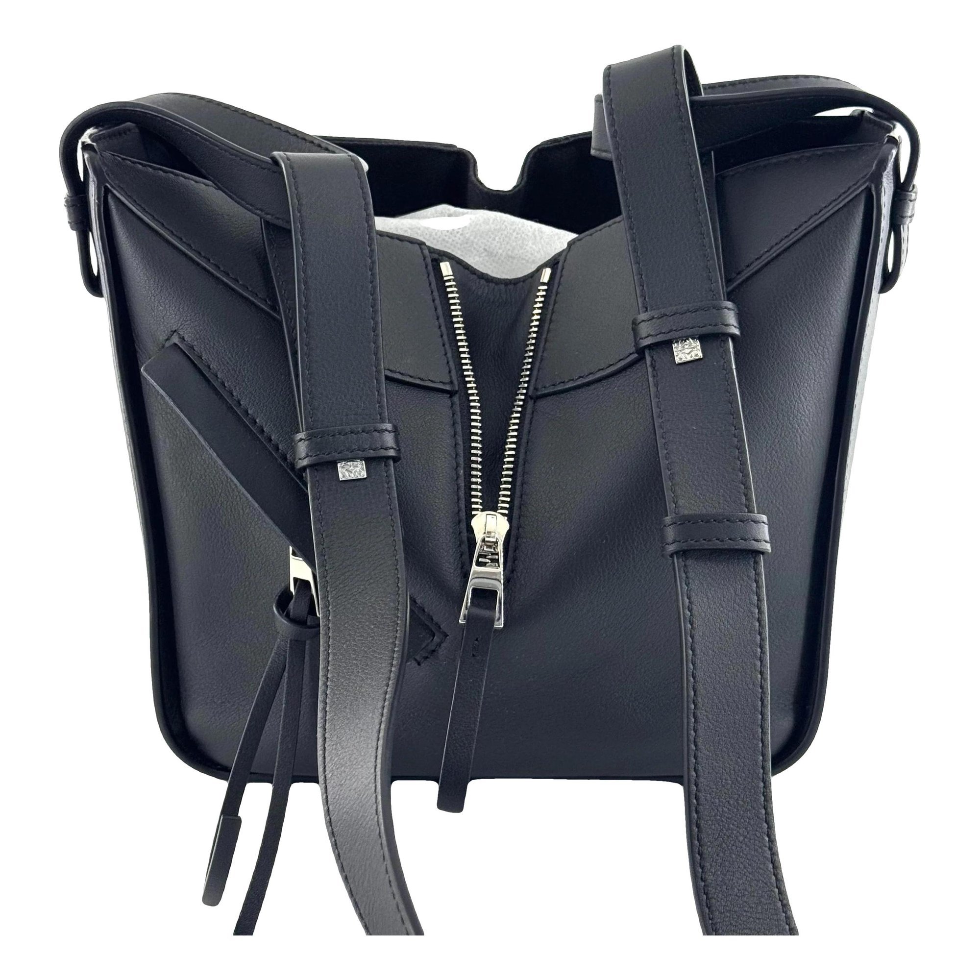 Hammock leather mini bag