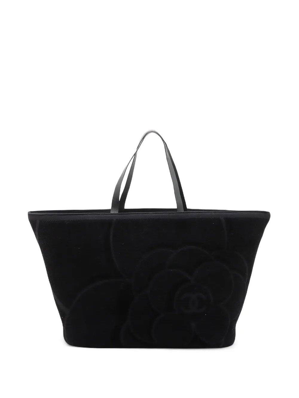 2018-2025 Terry Cloth Camellia Beach tote bag