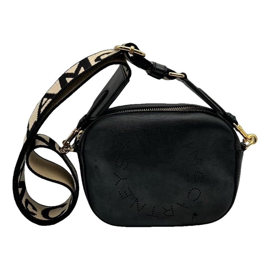 Logo vegan leather bag