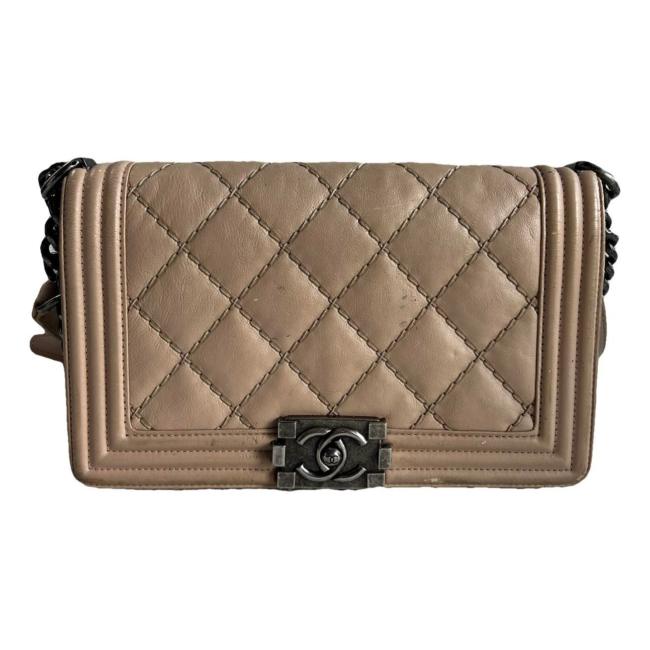 Boy leather crossbody bag
