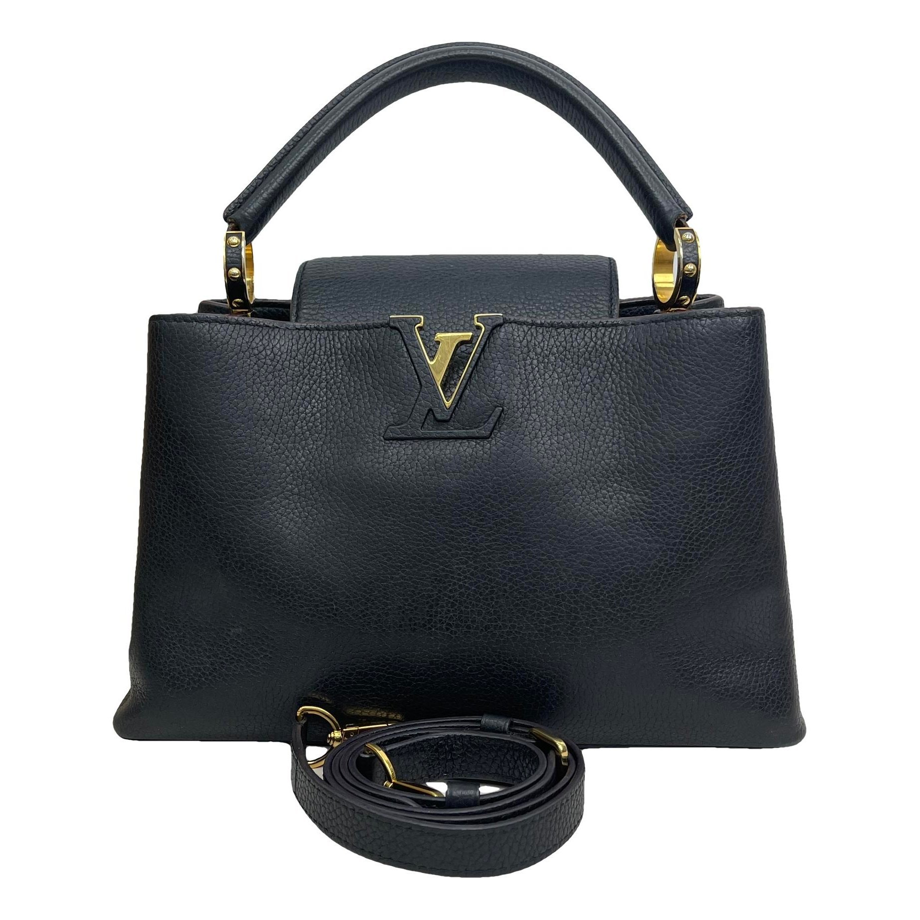 Capucines leather handbag