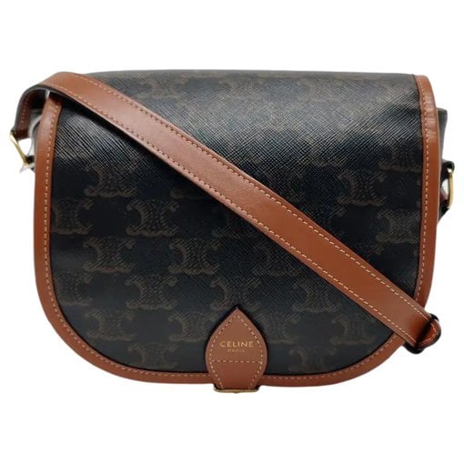 Celine Folco leather crossbody bag