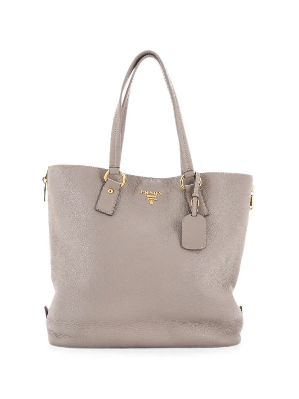 Side Zip Shopper Vitello Daino Large tote bag