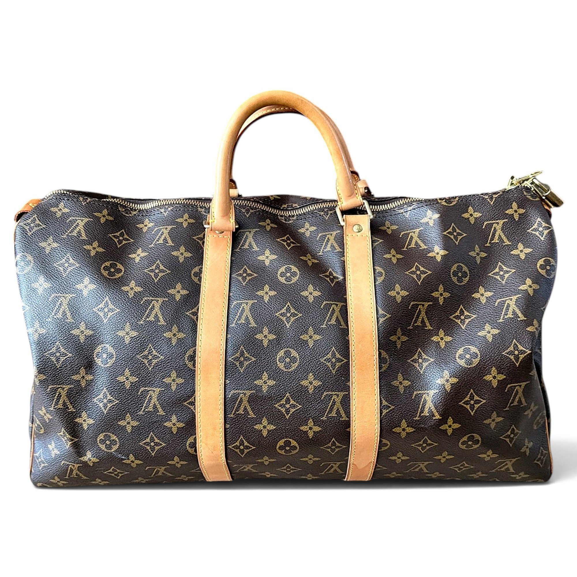 Keepall leather 48h bag