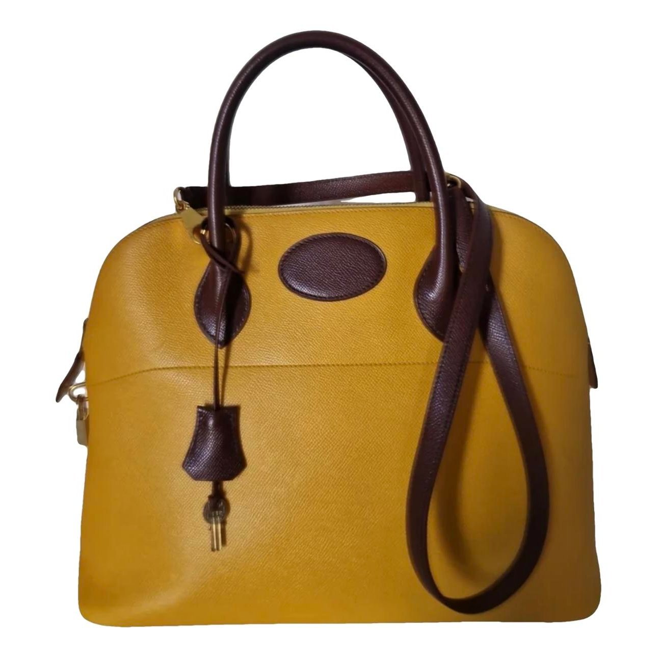 Bolide leather handbag