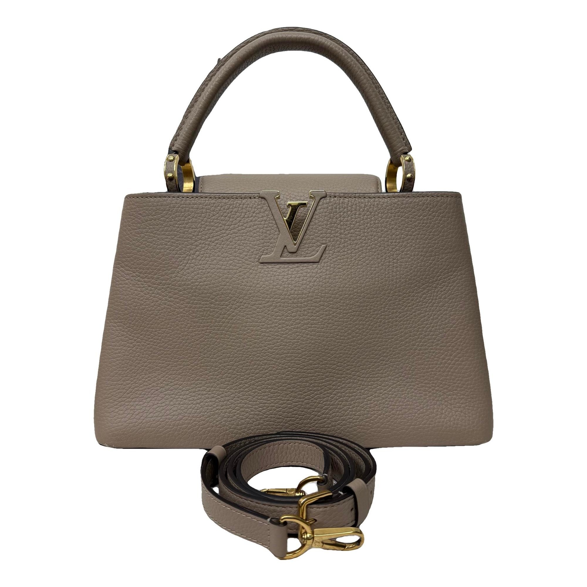 Capucines leather handbag