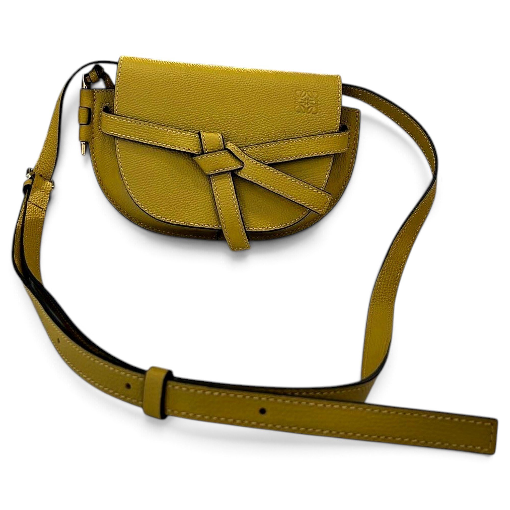 Gate leather handbag