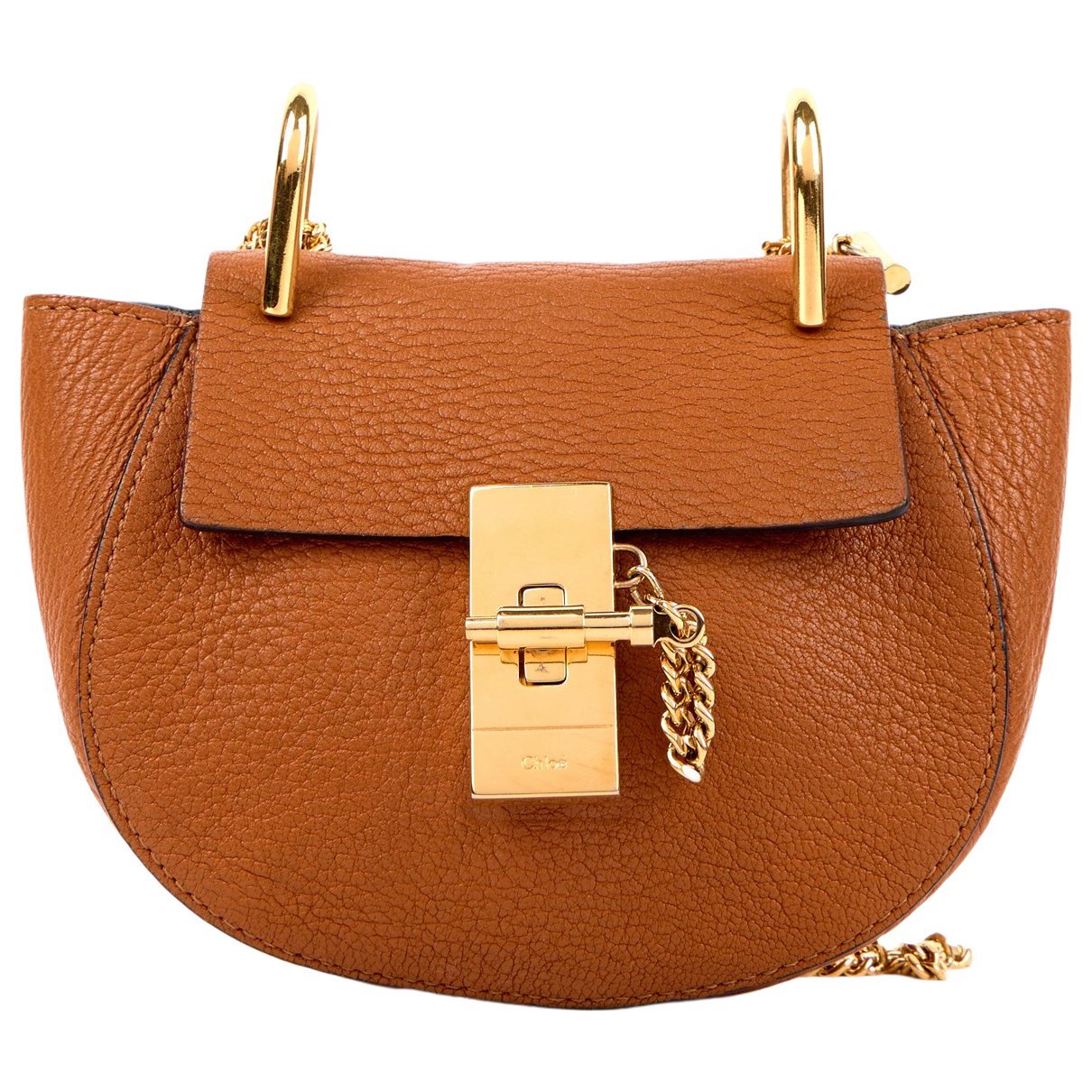 Drew leather crossbody bag