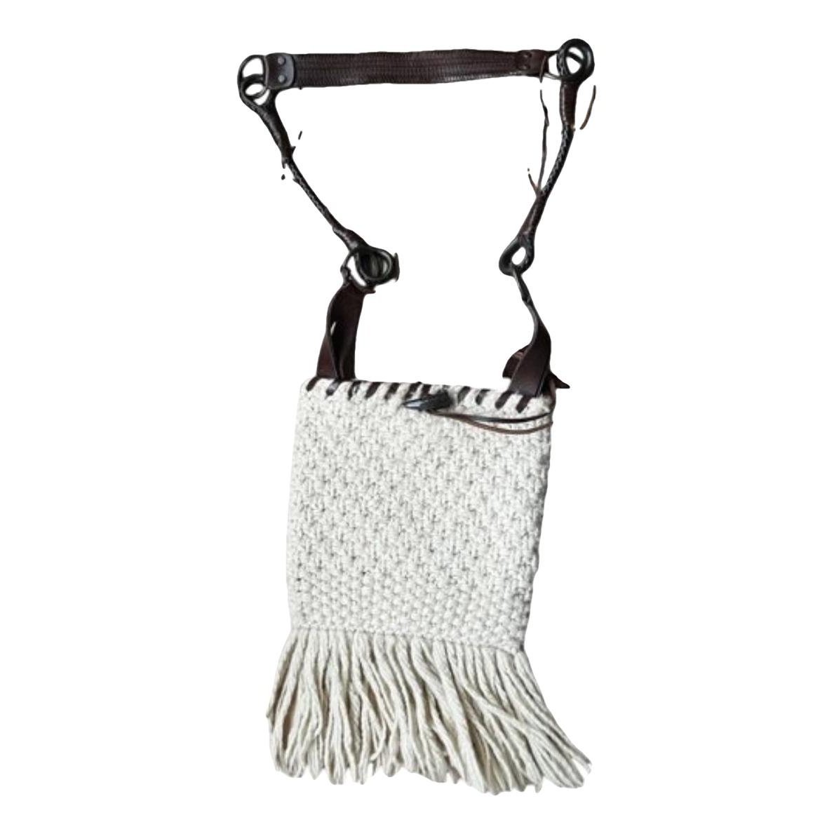 Wool handbag