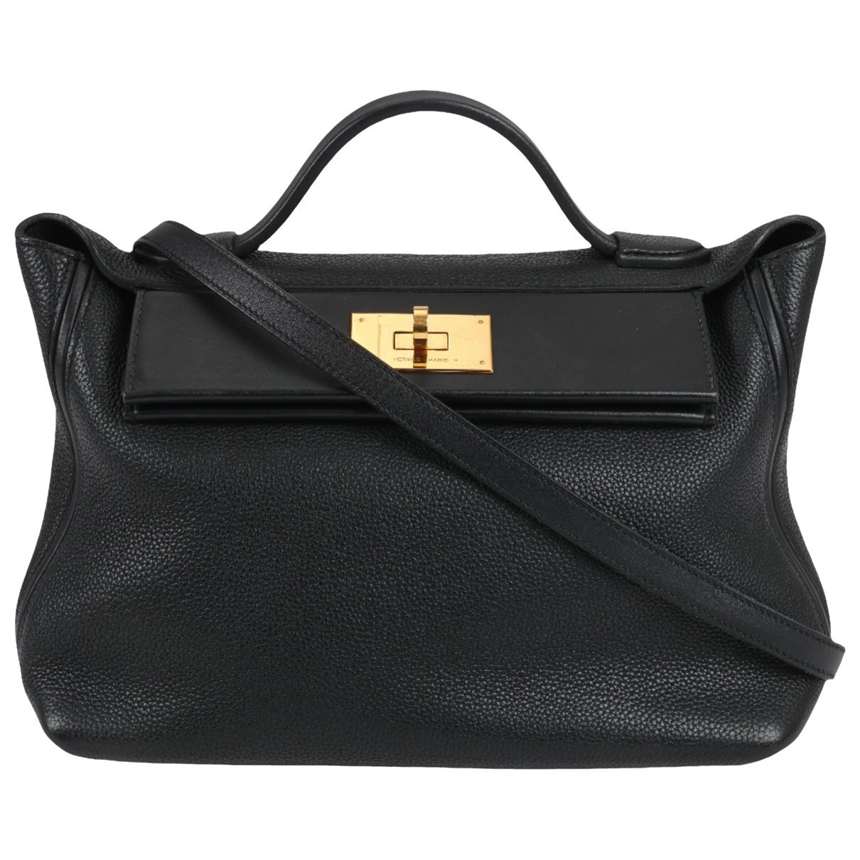 24/24 leather handbag