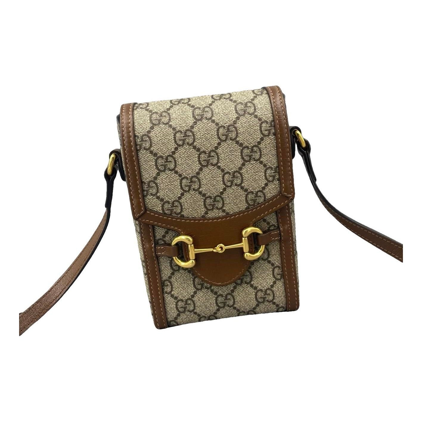 Horsebit 1955 Vertical cloth handbag