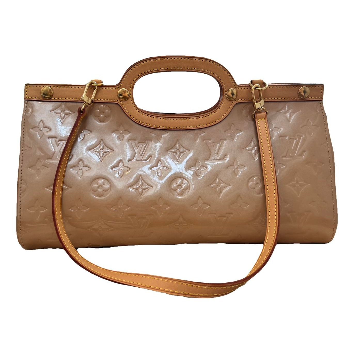 Roxbury patent leather handbag