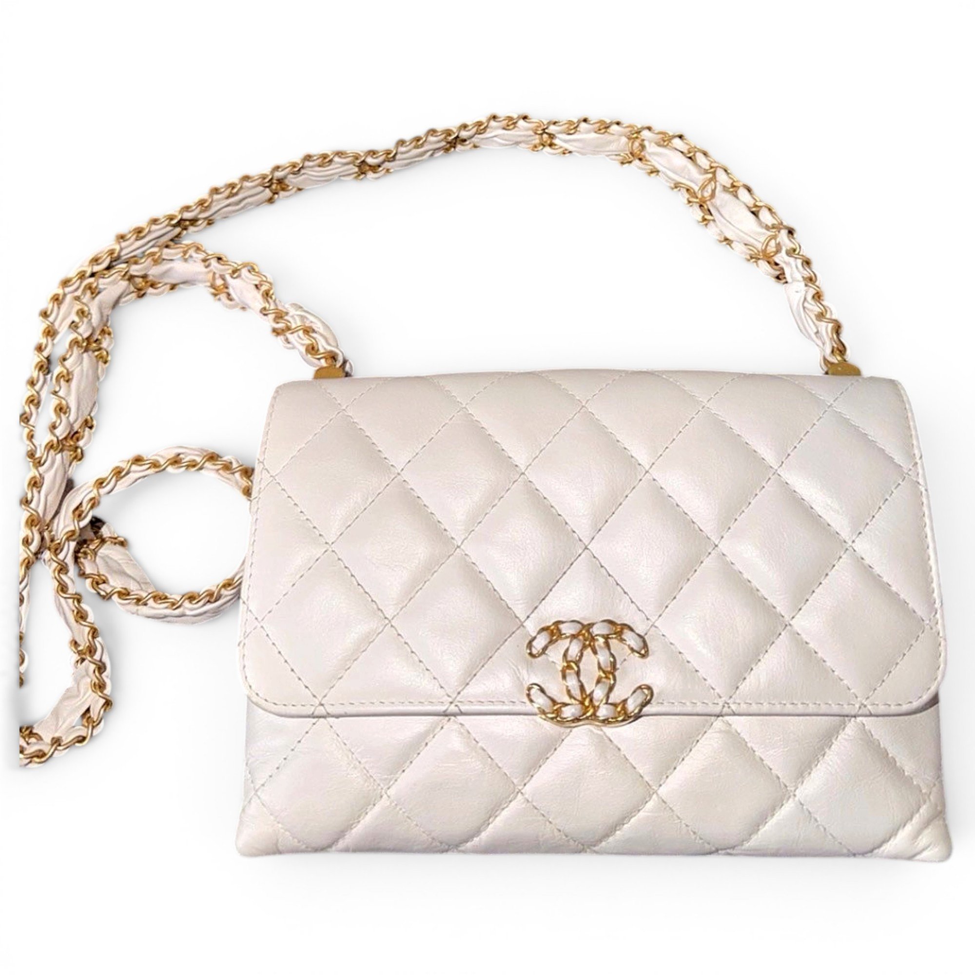 Chanel 19 leather handbag