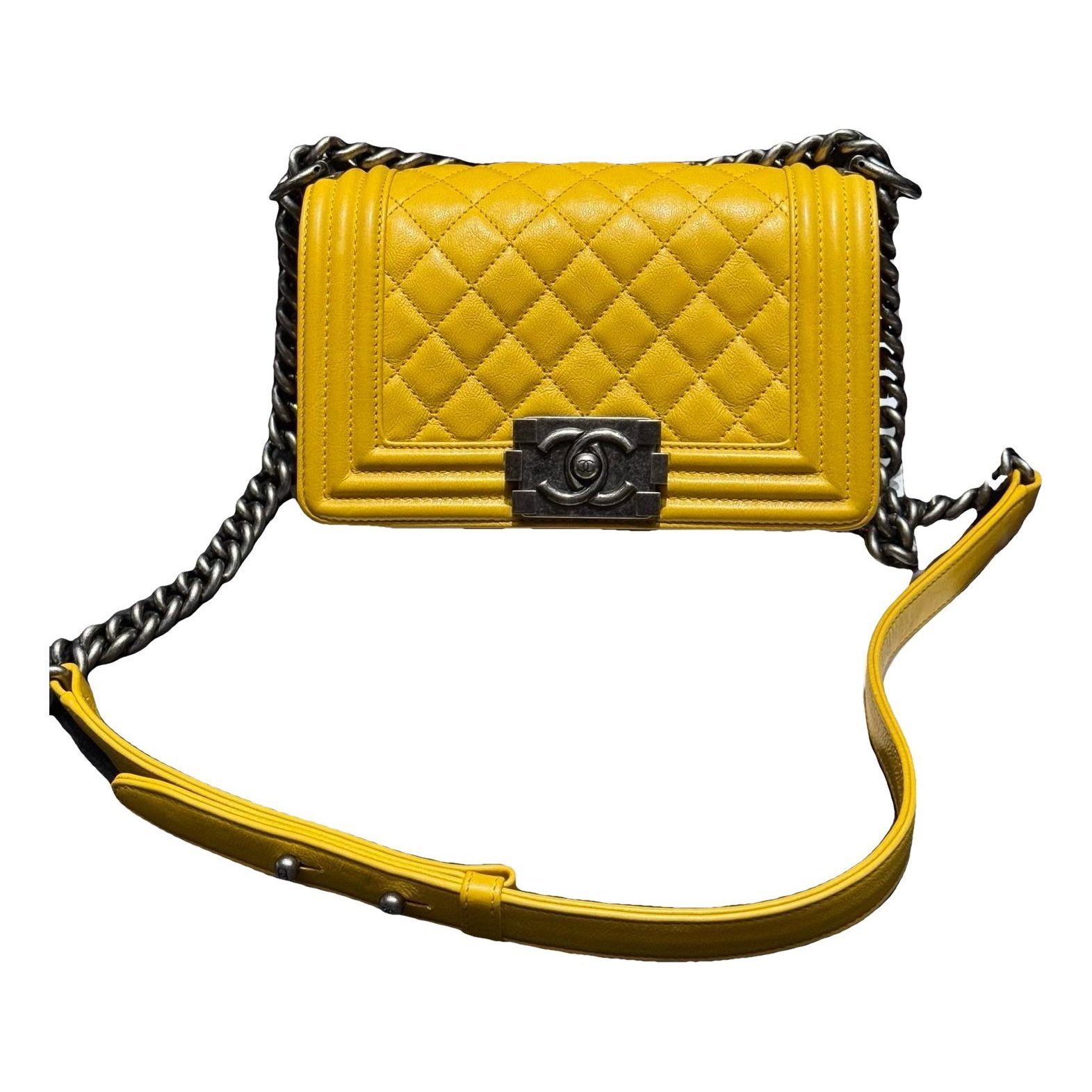 Boy leather handbag