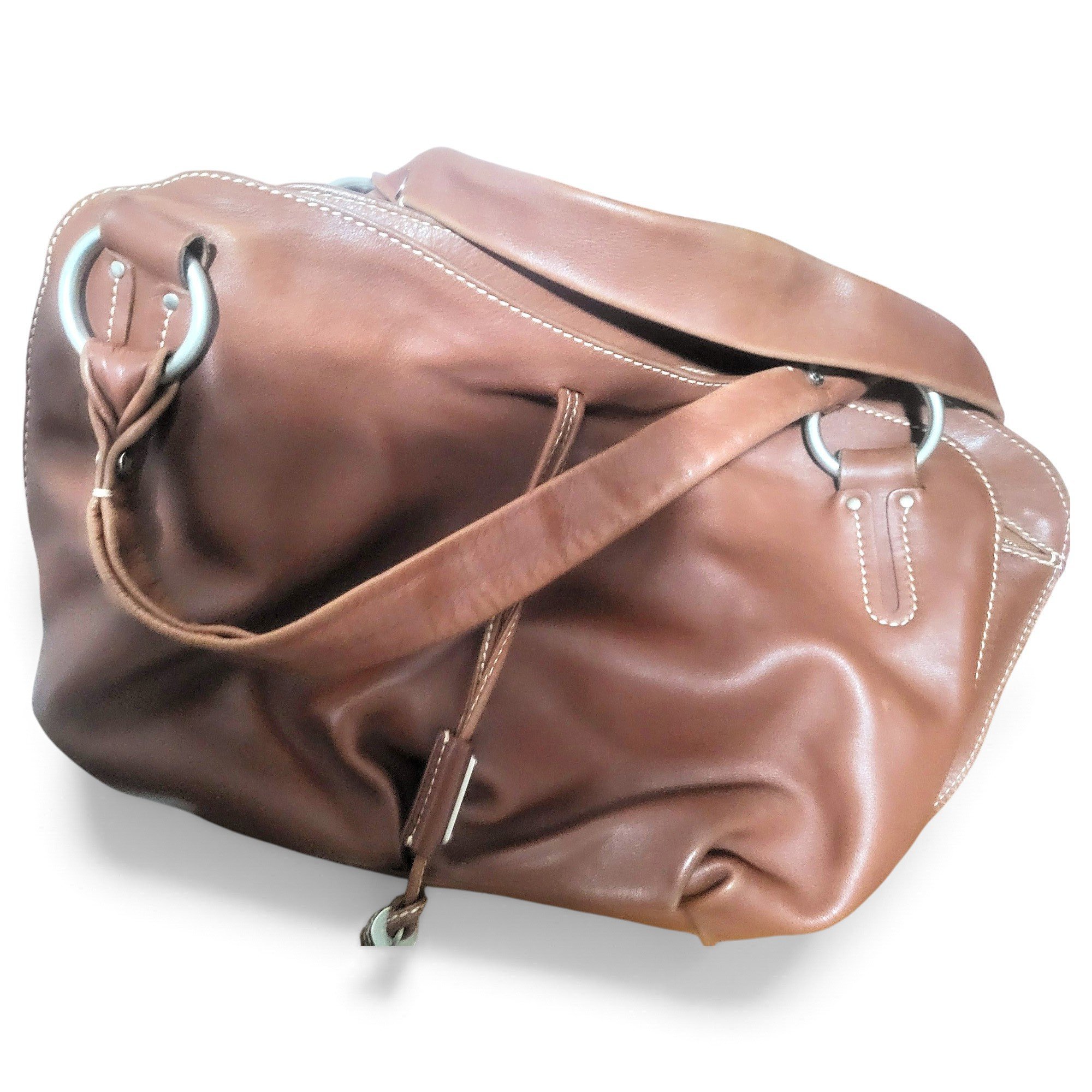 Leather handbag