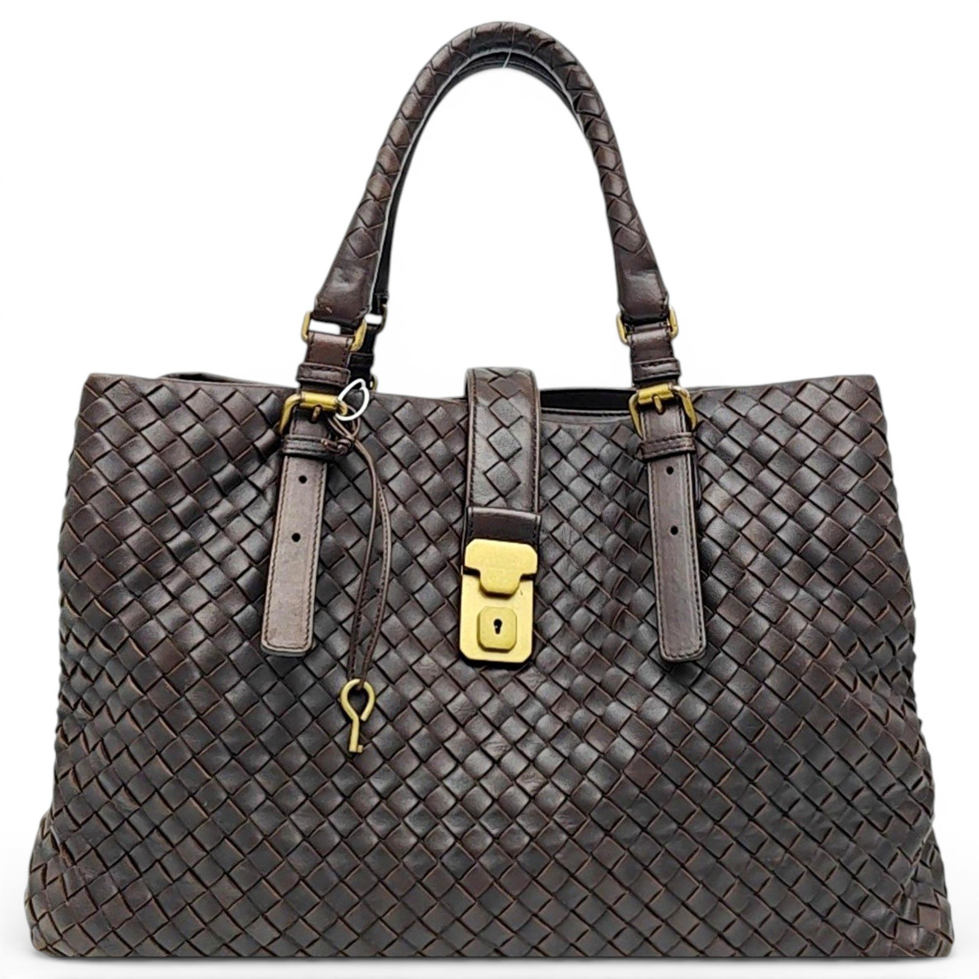 Roma leather handbag