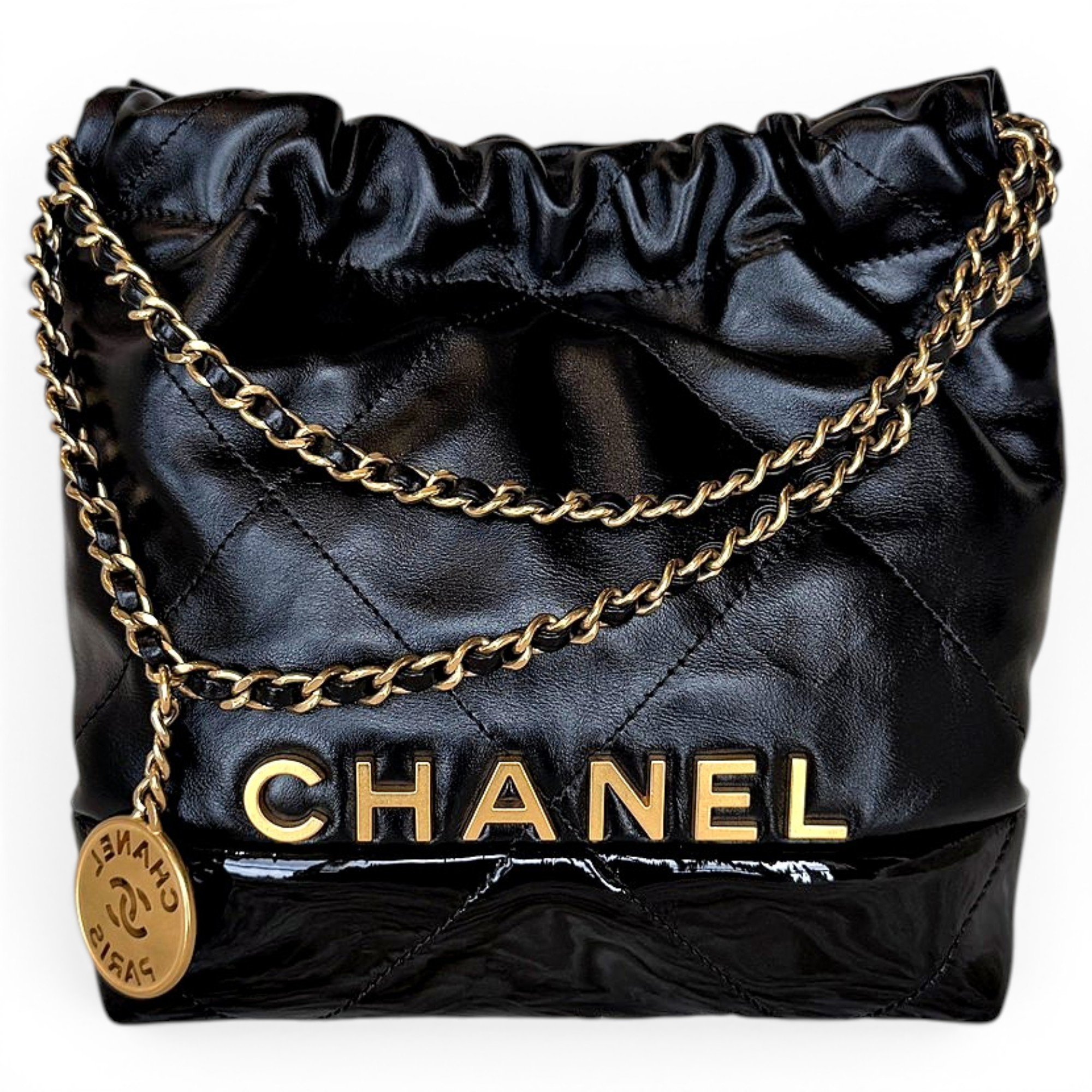 Chanel 22 leather crossbody bag
