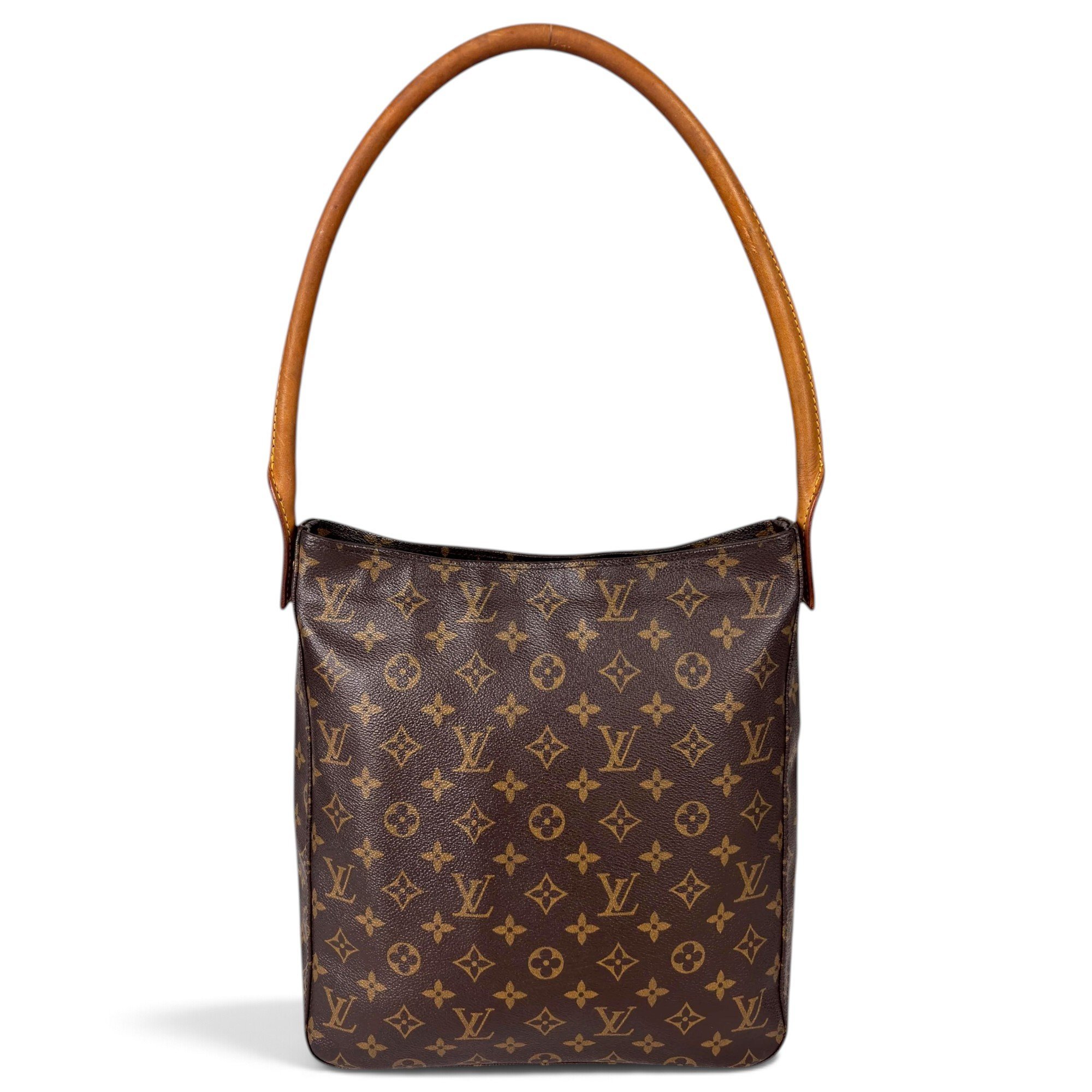 Looping cloth handbag