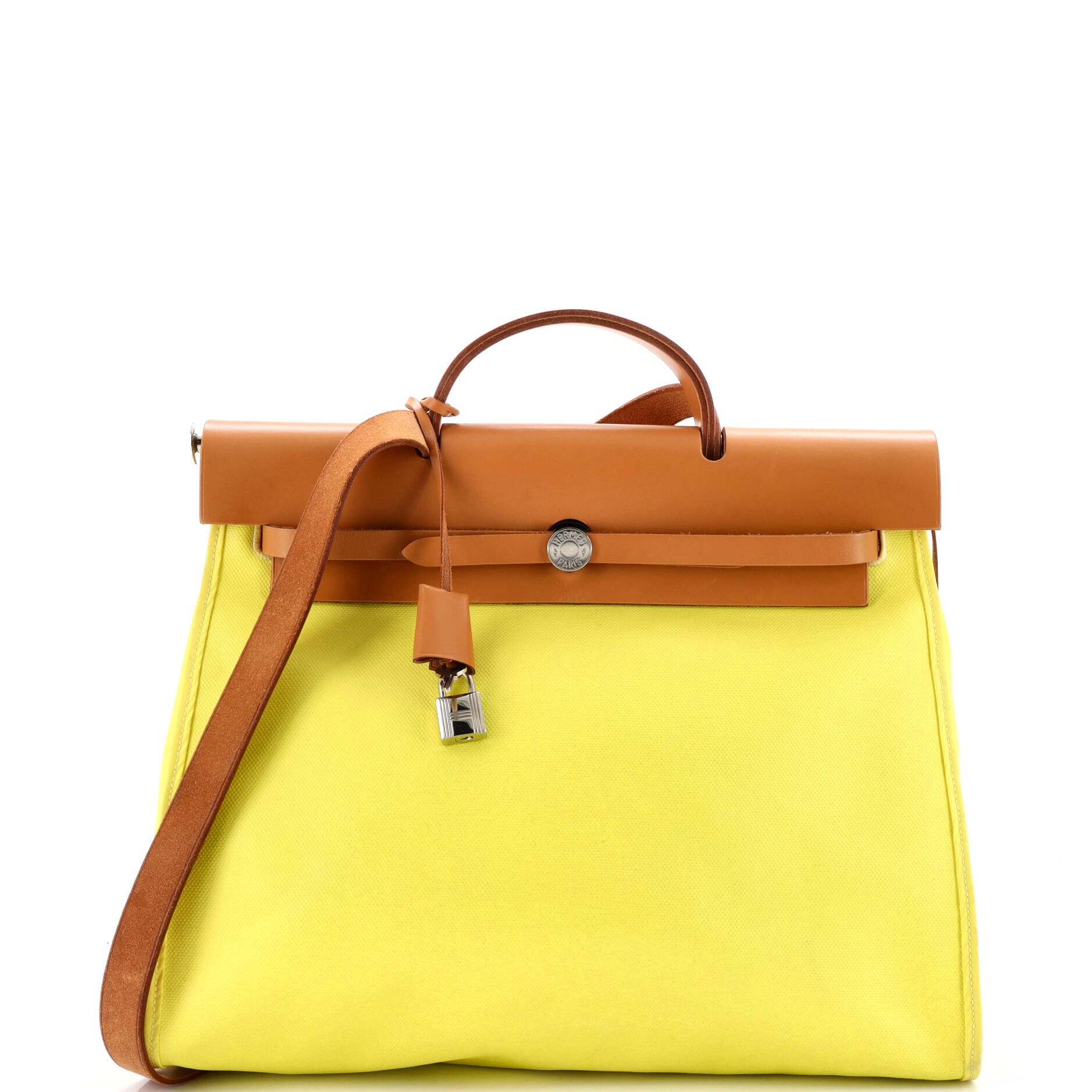 Herbag Zip Berline Vache Canvas and Leather 39