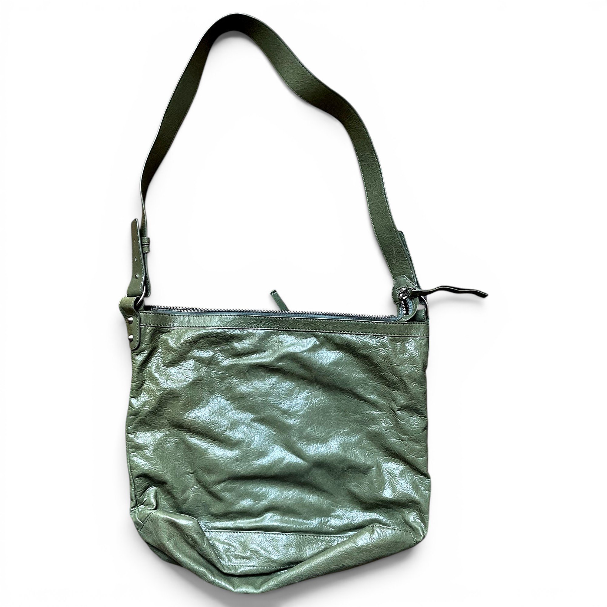Leather crossbody bag