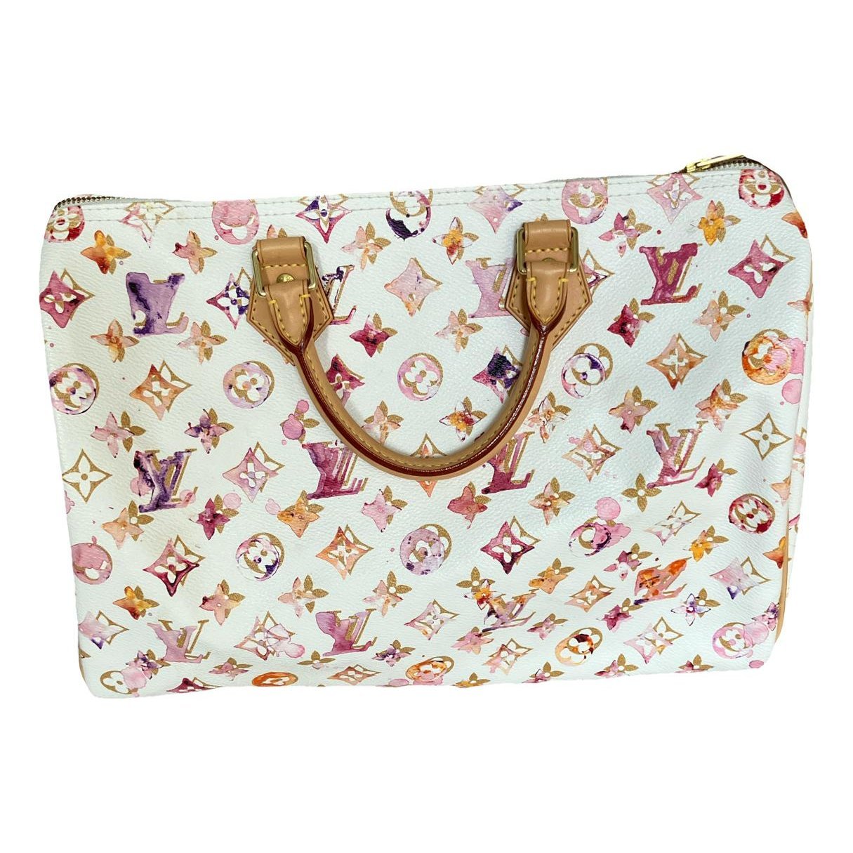 Speedy leather handbag