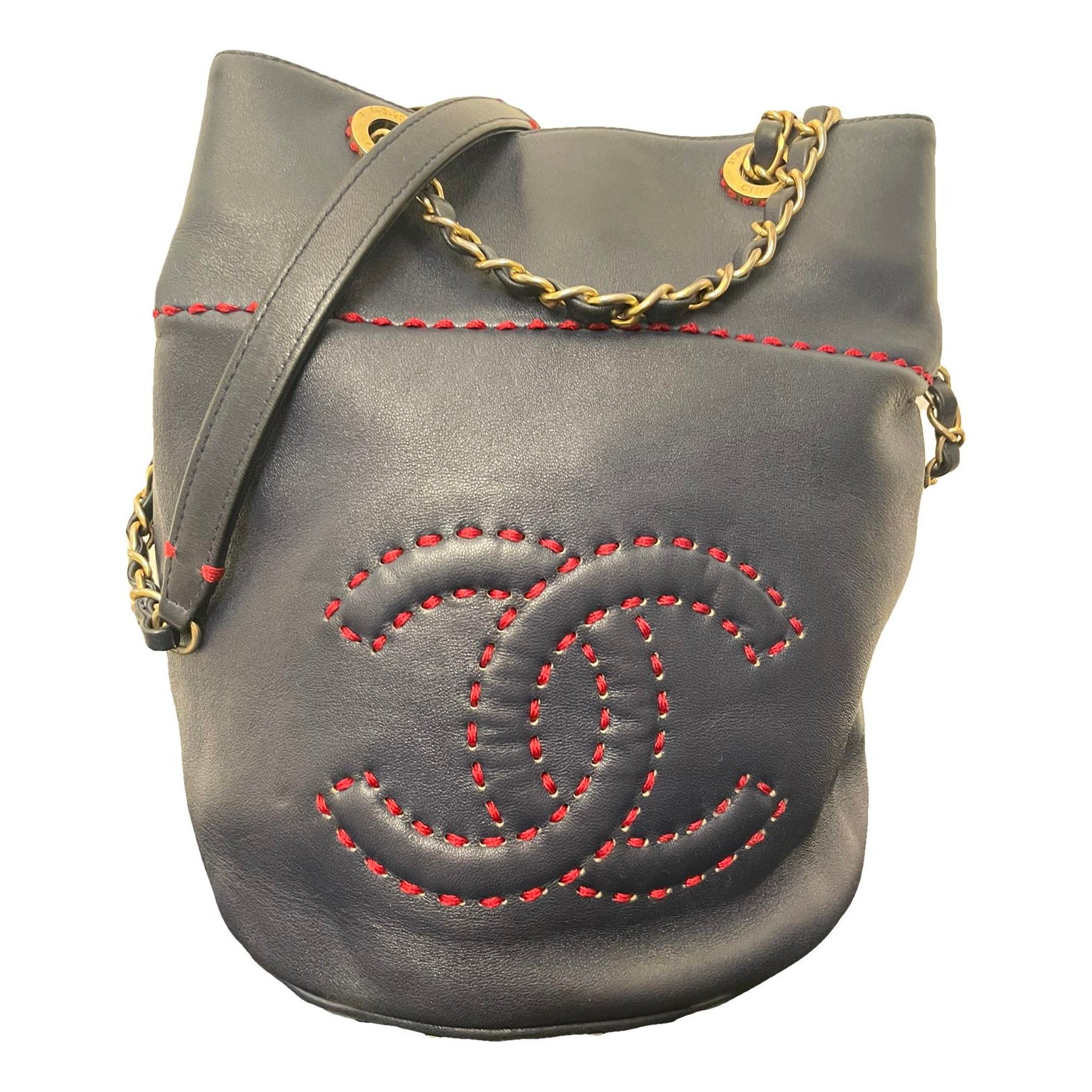 Leather handbag