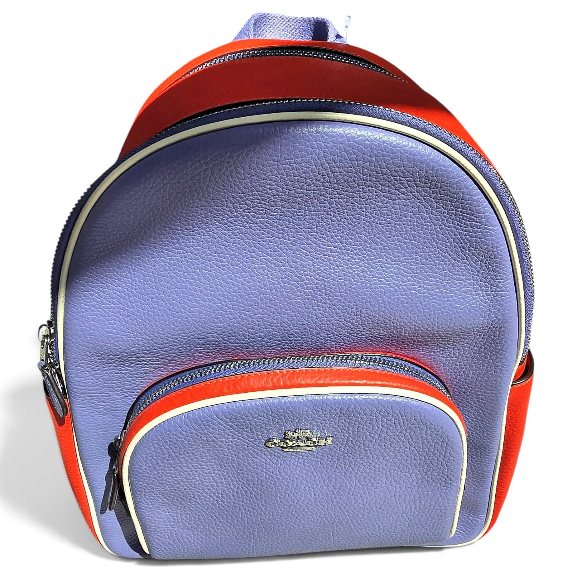 Campus leather backpack