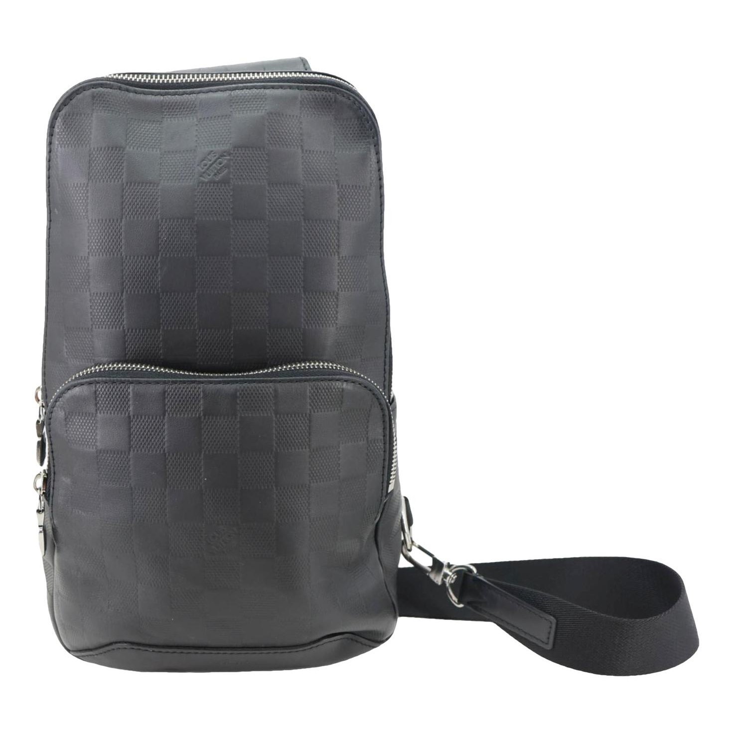 Leather backpack