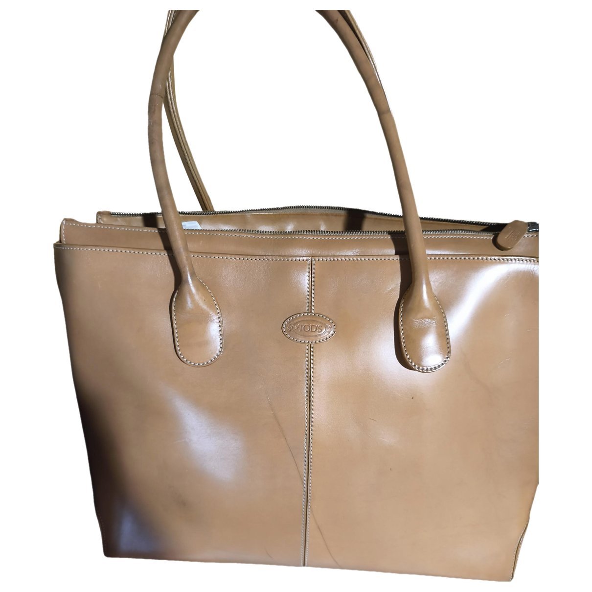 D Bag leather handbag
