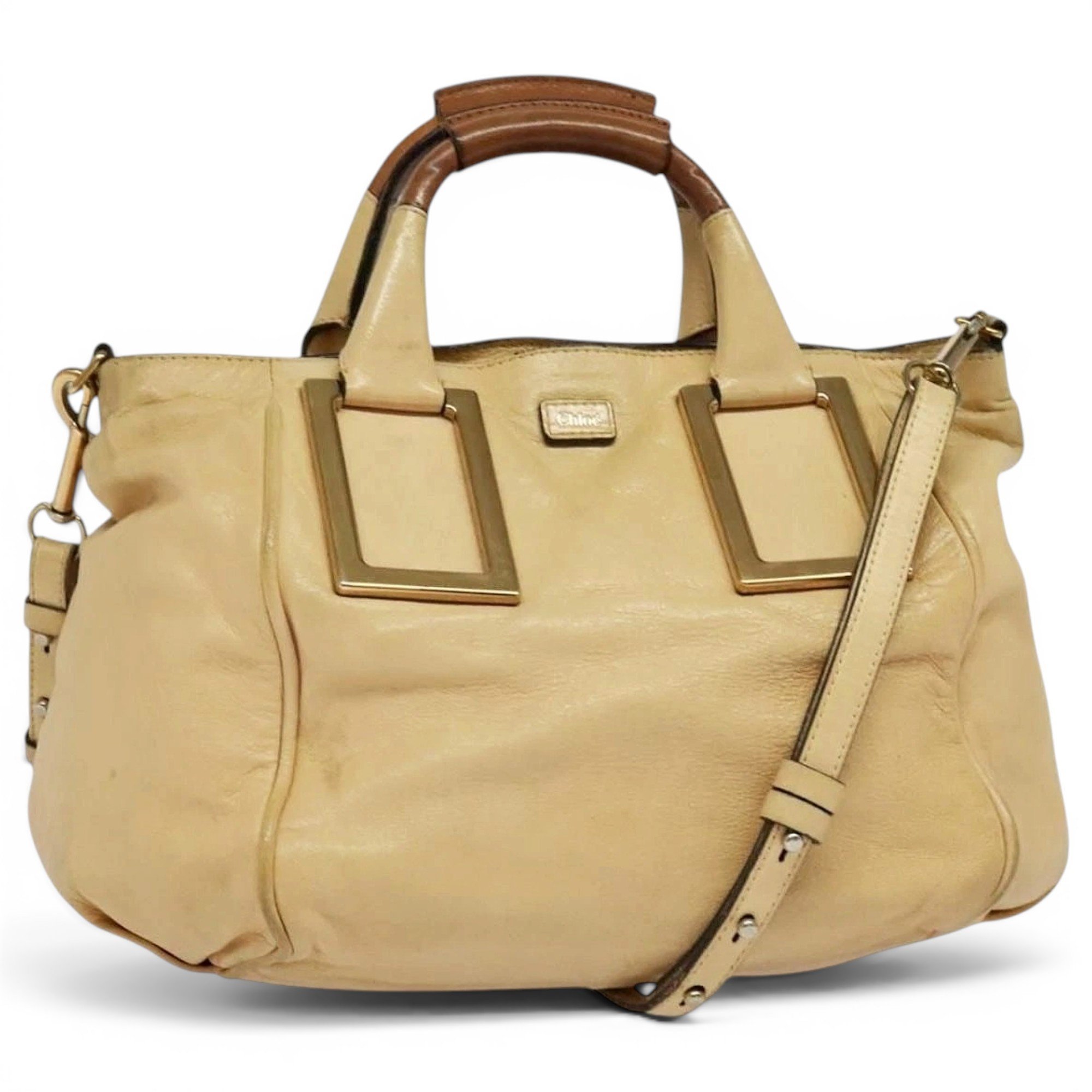Leather handbag