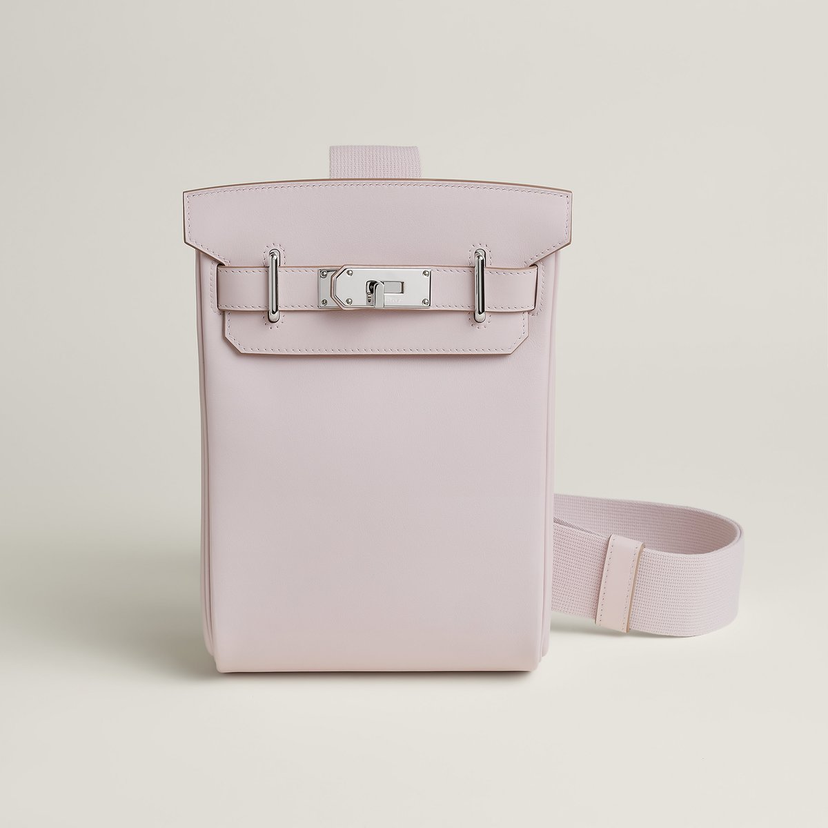 Hermès HAC à Dos in Mauve Pâle