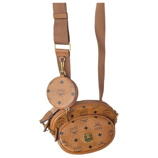 MCM Vegan leather crossbody bag