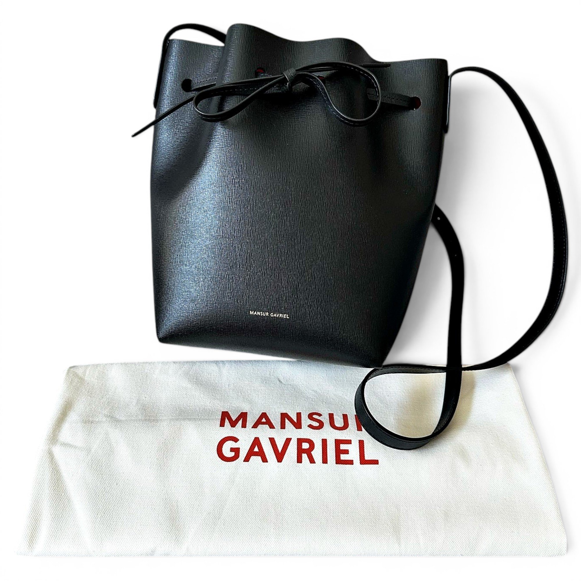 Mansur Gavriel Bucket leather bag