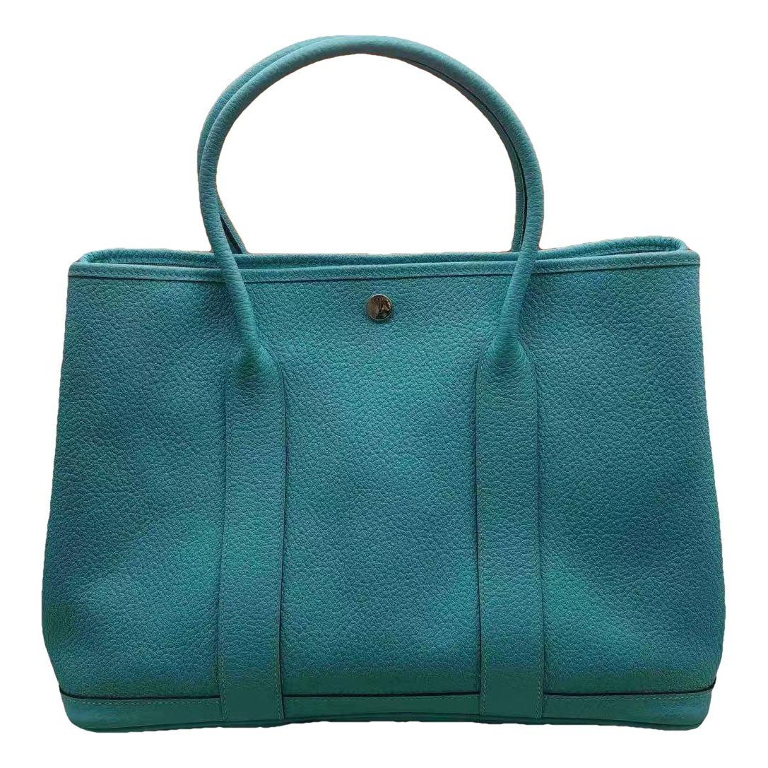 Garden Party leather handbag