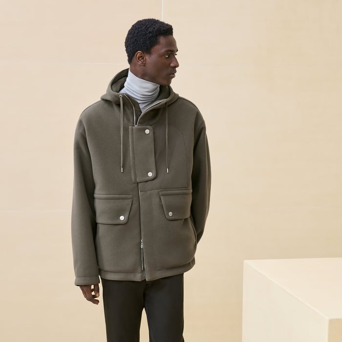 Basalte Zipped Hooded Jacket