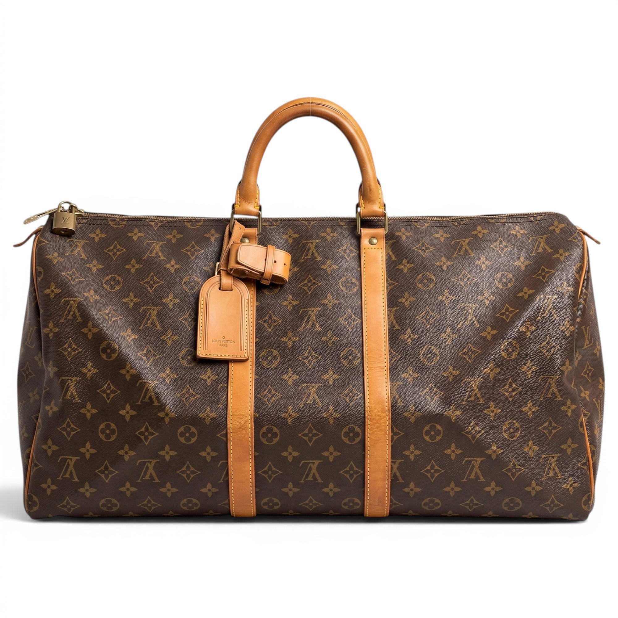 Keepall leather 24h bag