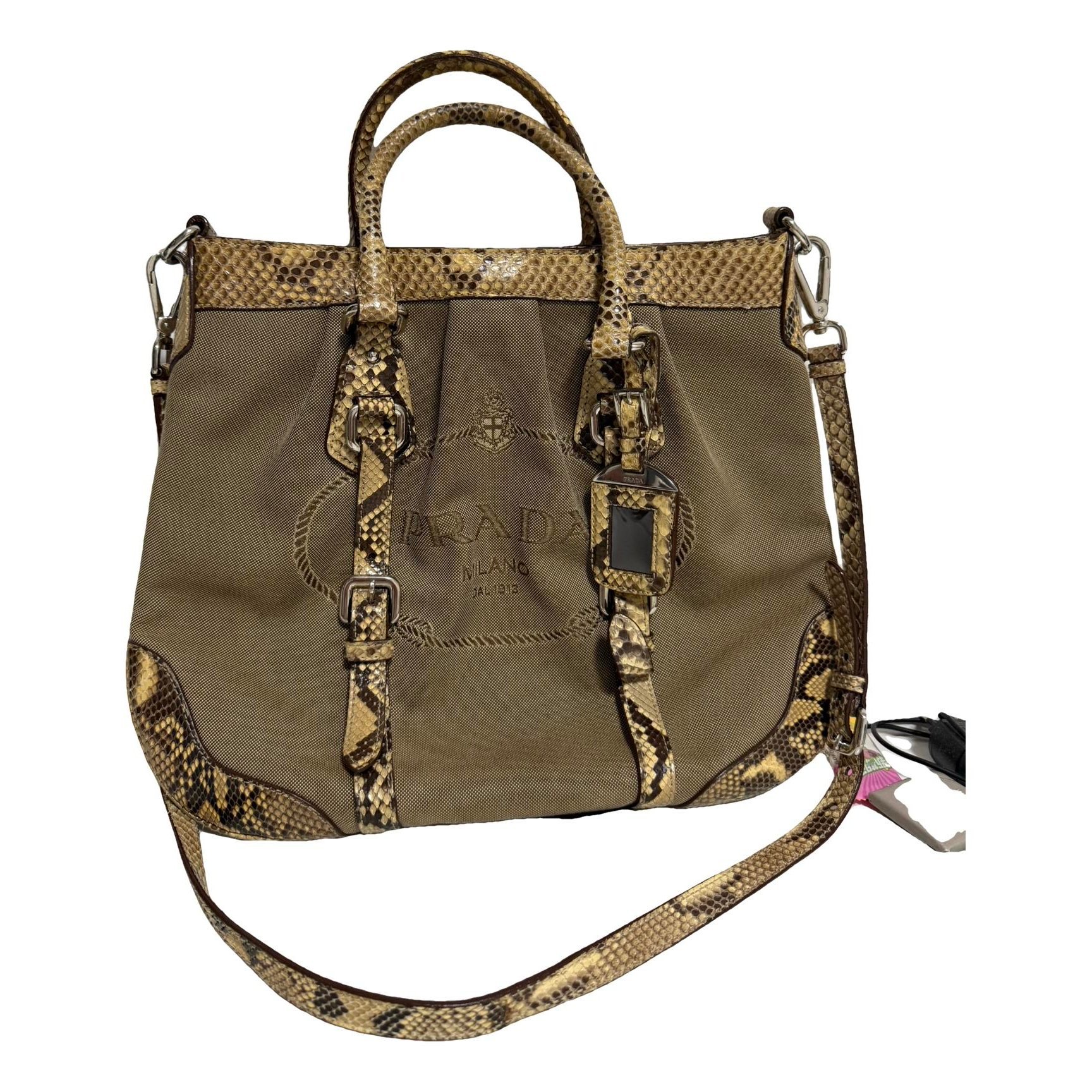 Leather handbag