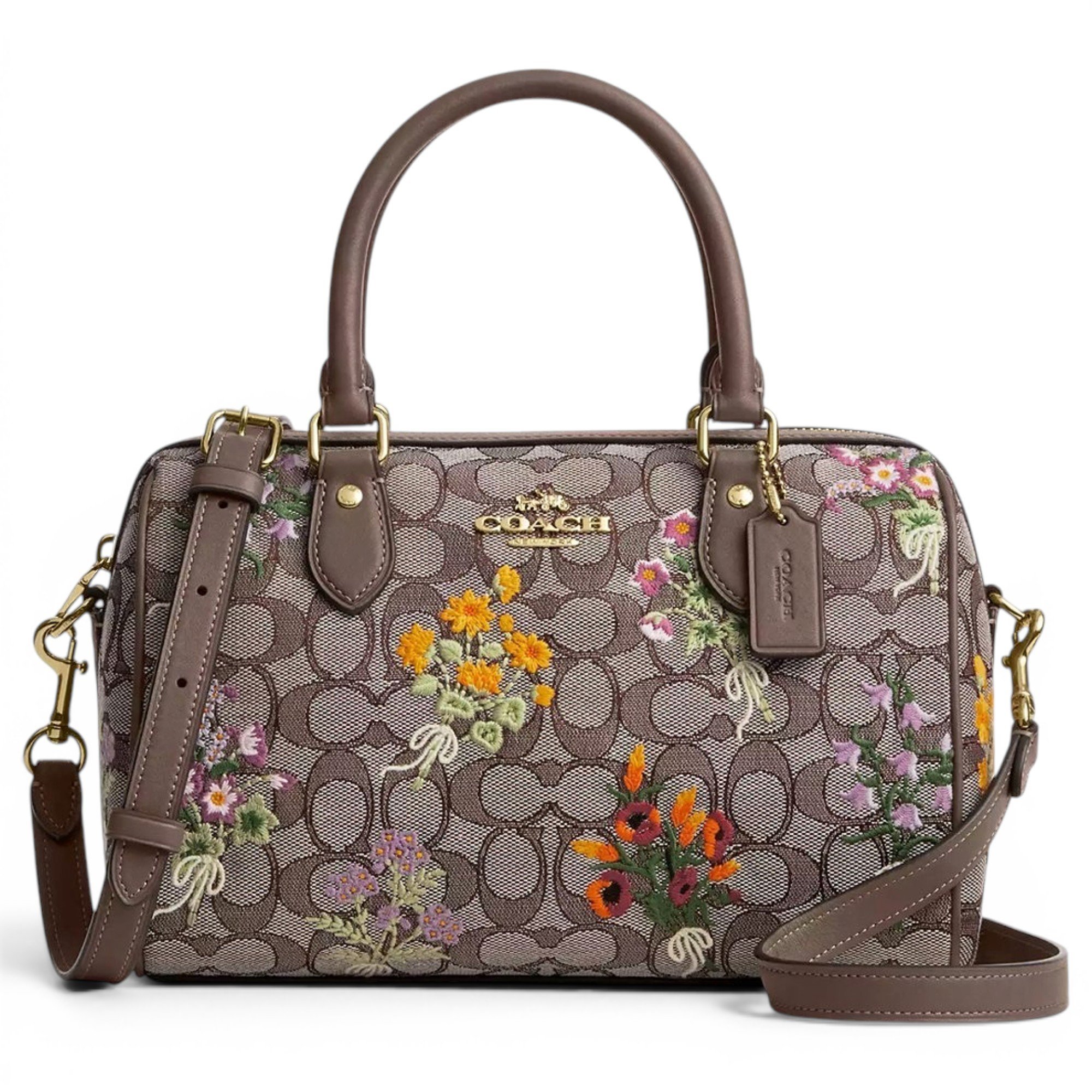 Leather satchel