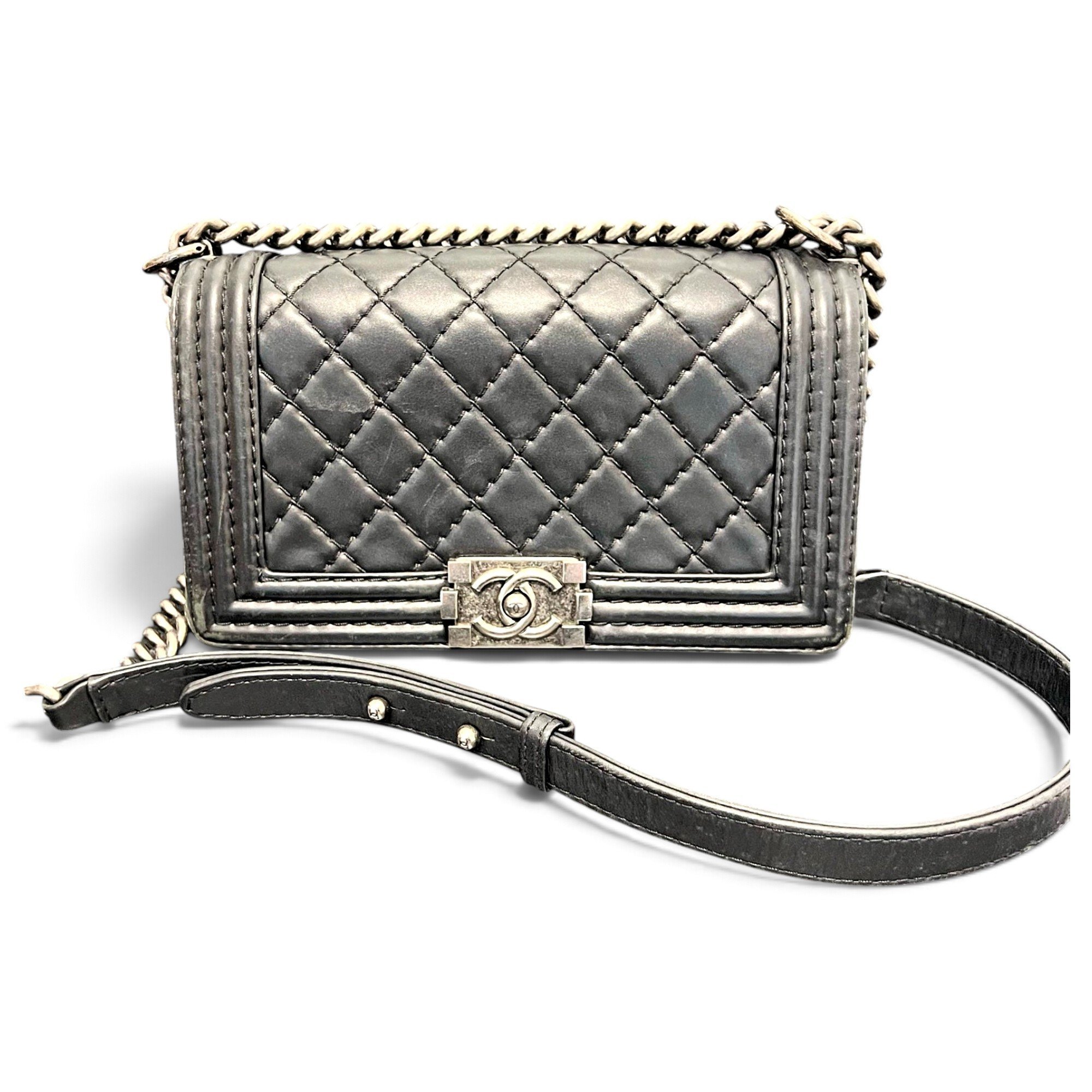 Boy leather handbag