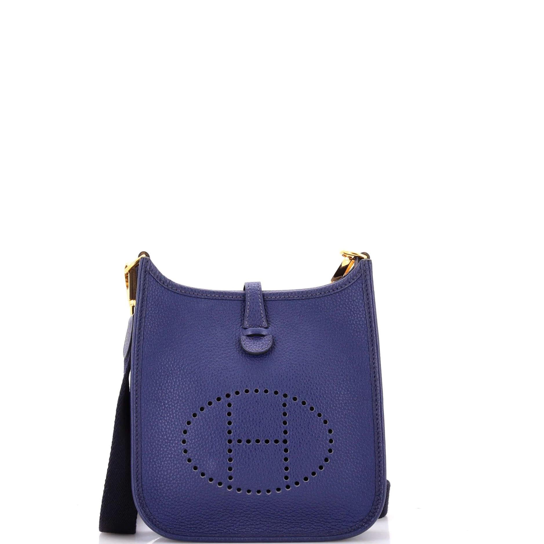 Mini Evelyne leather crossbody bag